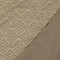 Preview: Interlock Jacquard in beige/natur